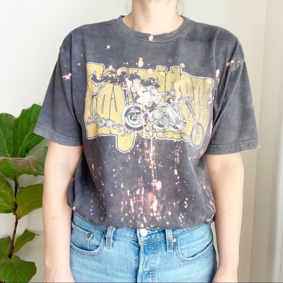 Vintage Tops - Easyriders Vtg 80s Motorcycle T Shirt Biker XL